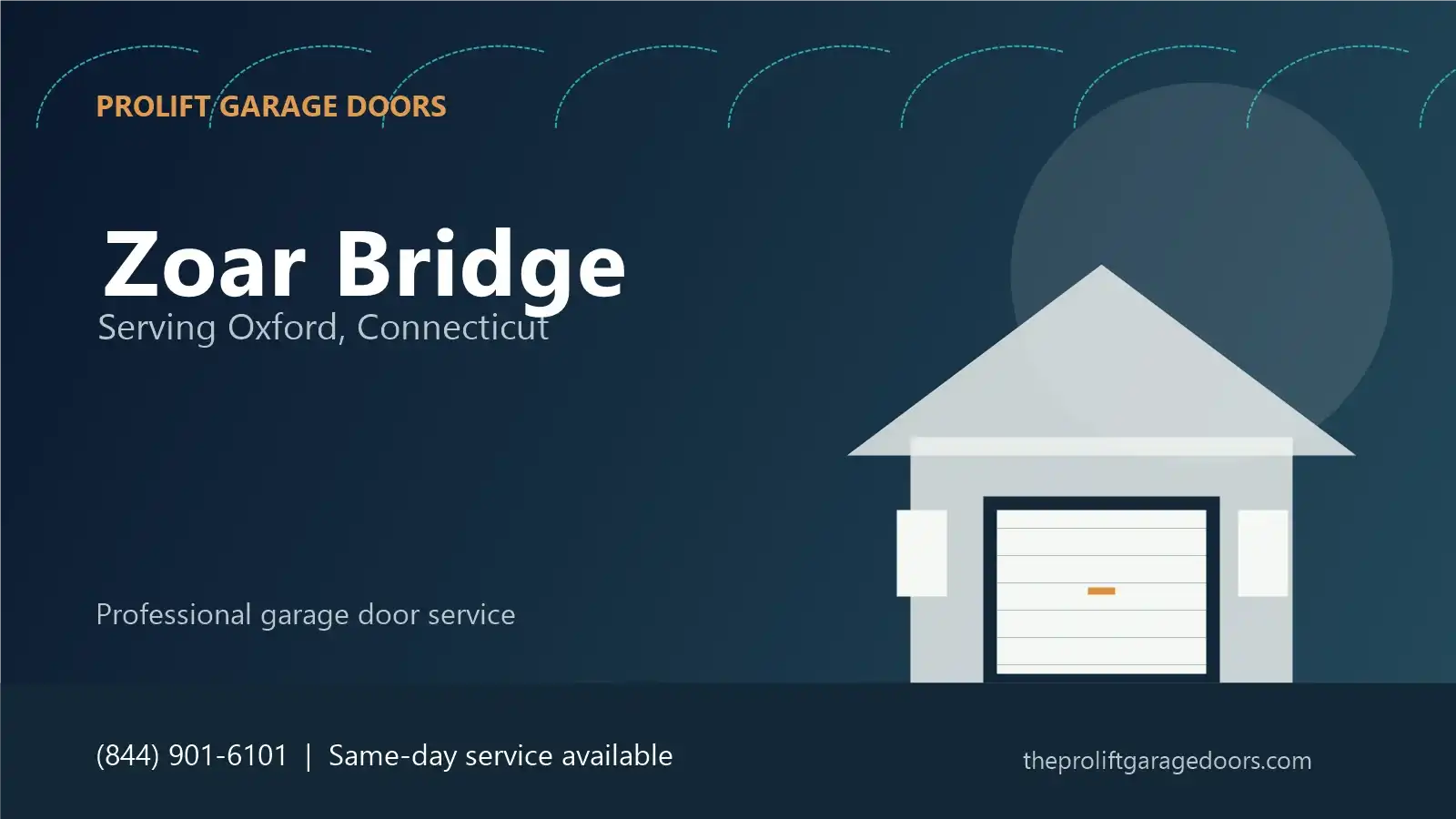 Zoar Bridge garage door repair in Oxford by ProLift Garage Doors